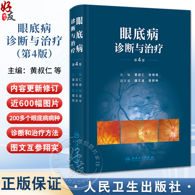 眼底病诊断与治疗第4版