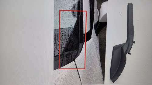 适用于丰田RAV4荣放雨刮导流板饰板前挡玻璃导流板雨刮集水板包角