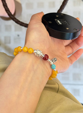 999足银平安喜乐手链月月光