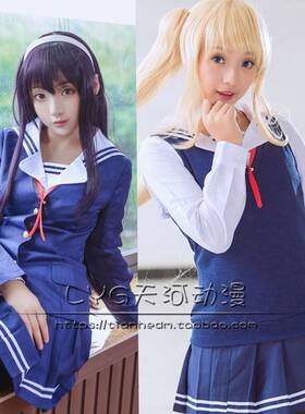英梨梨加藤惠cos服天河动漫
