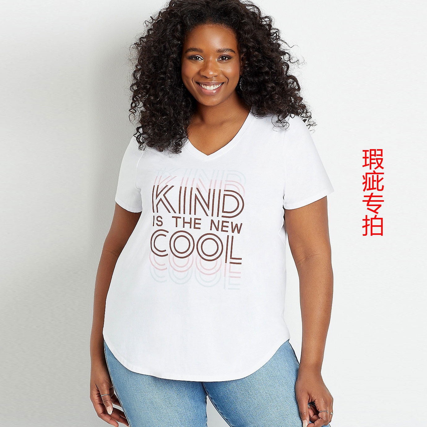 外贸原单白色t恤女短袖大码女装夏季2021出口欧美上衣潮宽松