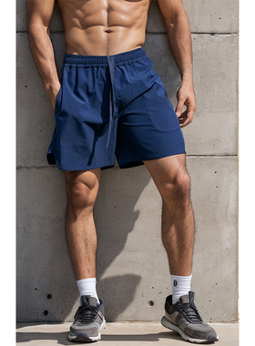 MCPW 运动综合训练健身短裤男夏季速干高弹跑步轻薄透气四分裤