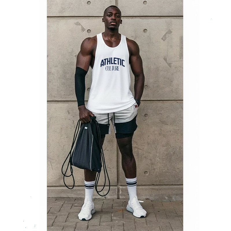 MCPW 速干背心男运动健身夏季跑步无袖高弹工字训练服T恤251006A,运动服/休闲服装,健身衣,淘宝优惠券,粉丝福利购,淘宝优惠卷