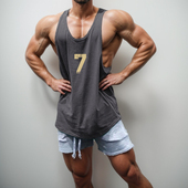 运动t恤跑步器械训练上衣夏季 MCPW 工字健身背心男无袖 220321A