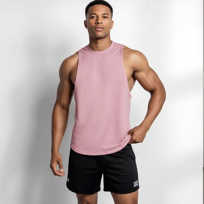 MCPW 男健身背心速干跑步crossfit无袖运动上衣夏季训练t恤坎肩