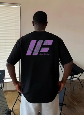 MCPW 美式复古vibe街头痞帅短袖t恤男国潮牌运动上衣夏250417A