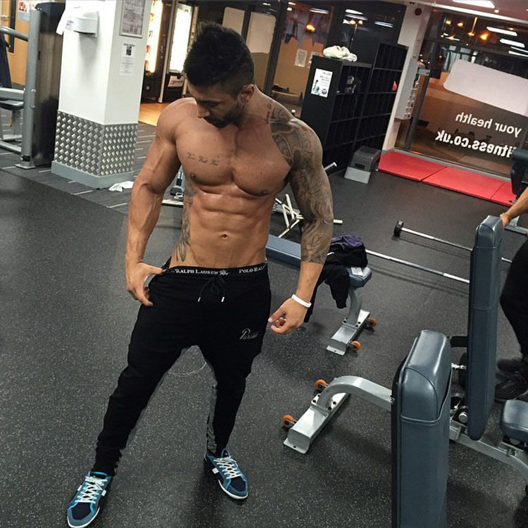 肌肉兄弟休闲裤新款健身运动裤男士长裤训练跑步休闲型男修身卫裤|msdalam kategori Pakaian Lelaki, seluar santai - dari Buy2taobao.com untuk memberikan perkhidmatan ejen Taobao profesional membeli