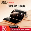 图拉斯小黑膜适用苹果17promax防窥膜iPhone16pro手机15防偷窥钢化膜ip14pm新款 无黑边13高清12屏幕贴膜防摔