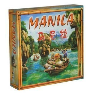 马尼拉 益智动脑 包邮 1.1 中文版 Manila 桌游 精装