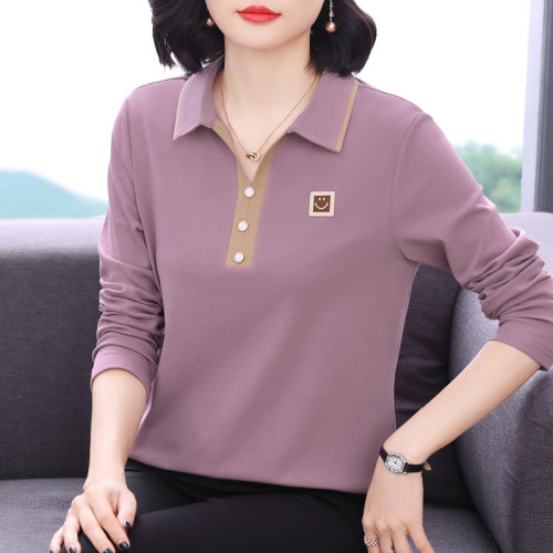 不起球不褪色不缩水宽松减龄上衣