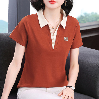 不起球不褪色不缩水宽松减龄上衣