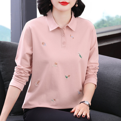 不起球不褪色不缩水宽松减龄上衣