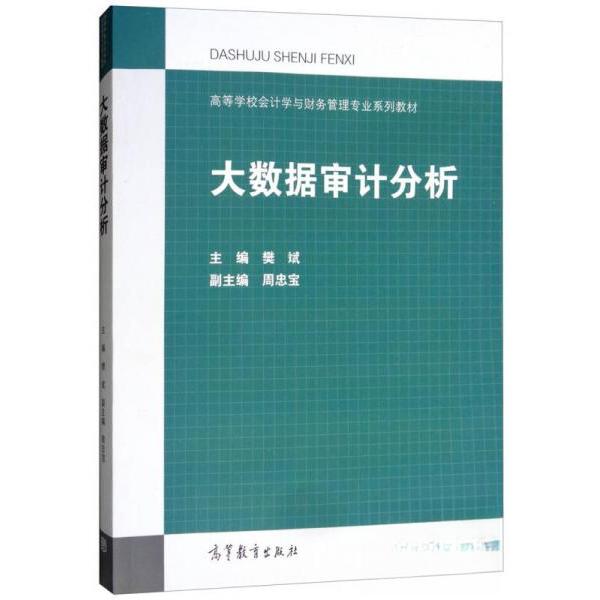正版 大数据审计分析/高等学校会计学与财务管理专业系列教材 樊斌、周忠宝  编 高等教育出版社 9787040498943