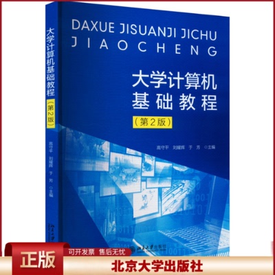 正版 大学计算机基础教程(第2版) 高守平,刘耀辉,于芳 北京大学出版社 9787301324462