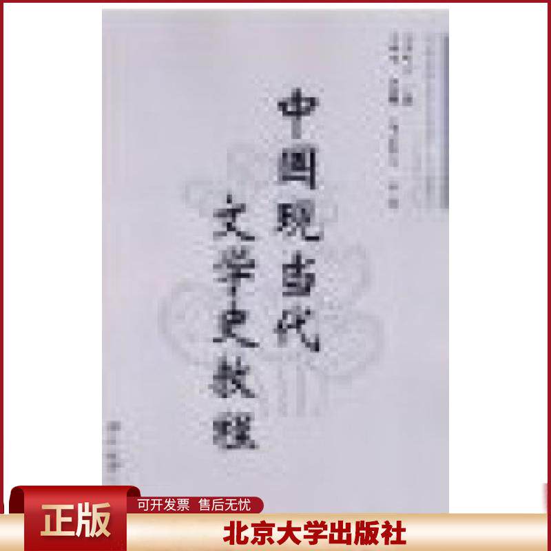 中国现当代文学史教程 北大版留学生本科汉语教材文化教程系列专业课程教材 中国文学史课 介绍中国文学史发展