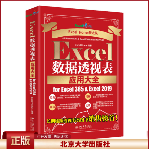 Excel数据透视表应用大全 for Excel 365 & Excel 2019 Excel Home Excel初学者入门指南 数据透视表工具整理