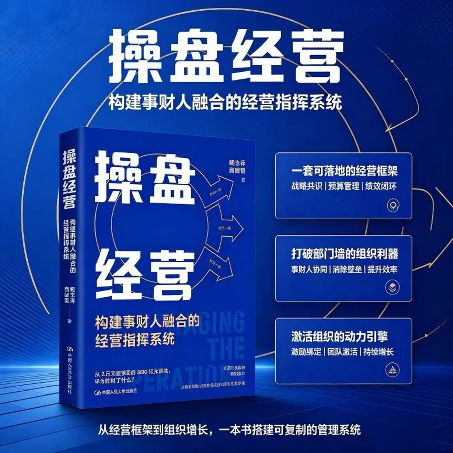 操盘经营构建事财人融合的经营