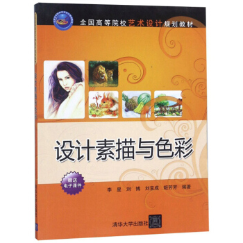 正版 （教材）设计素描与色彩 李星，刘博，刘宝成，姬芳芳 著 清华大学 9787302444350