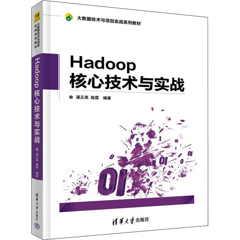 正版 Hadoop核心技术与实战 潘正高 施霖 清华大学出版社 9787302524649