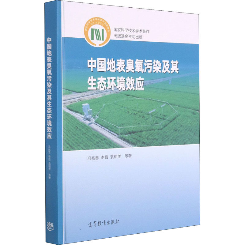 正版 中国地表臭氧污染及其生态环境效应 冯兆中 高等教育 9787040558265