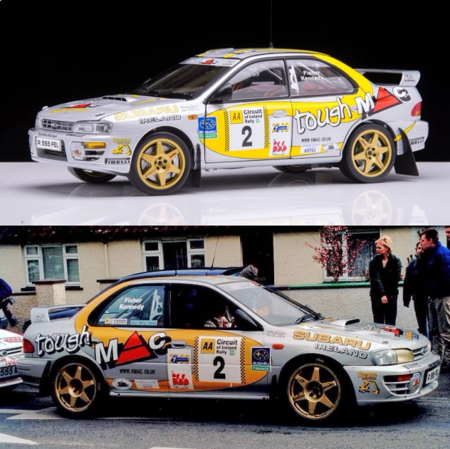 118翼豹WRC1999爱尔兰车模