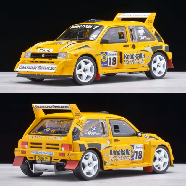 118MGMetro6R4WRC2010车模