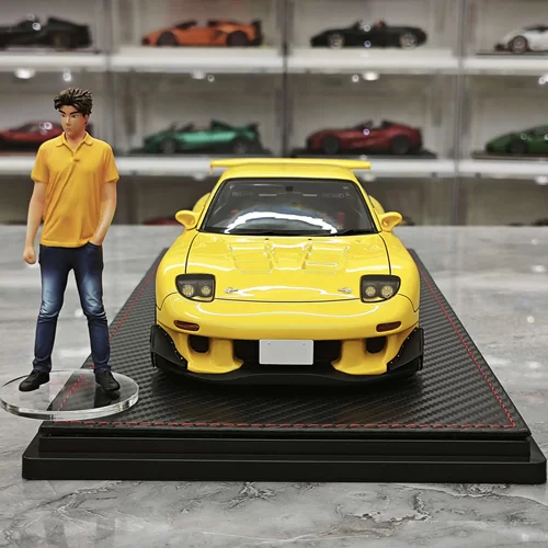 头文字D马自达RX7FD3S车模118