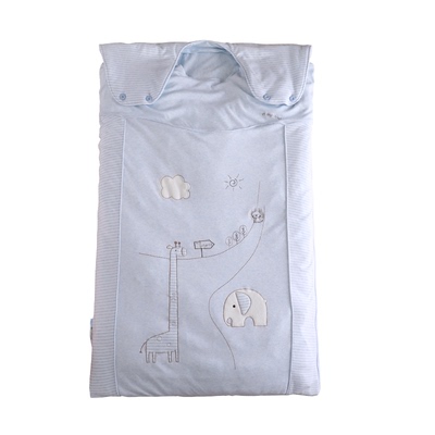 儿童全棉春秋睡袋防踢被