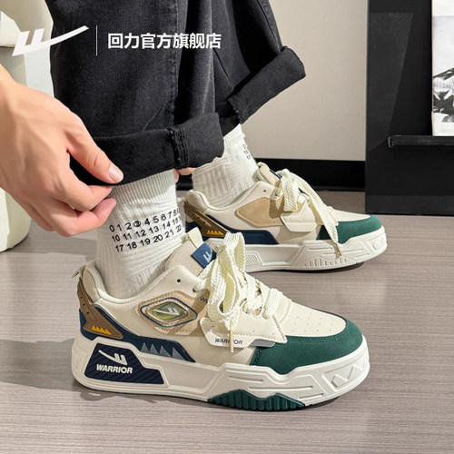 回力休闲板鞋韩版复古小众男士