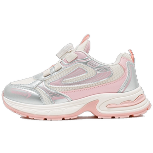 回力官方旗舰店女童运动鞋2025春秋新款女孩休闲透气儿童跑步鞋子