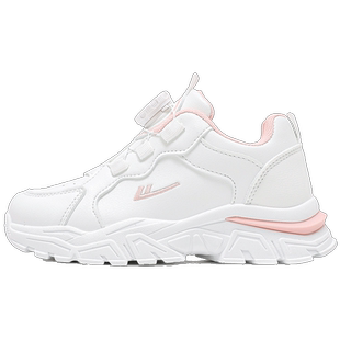 回力官方旗舰店女童运动鞋2026春秋新款儿童旋钮老爹鞋百搭小白鞋