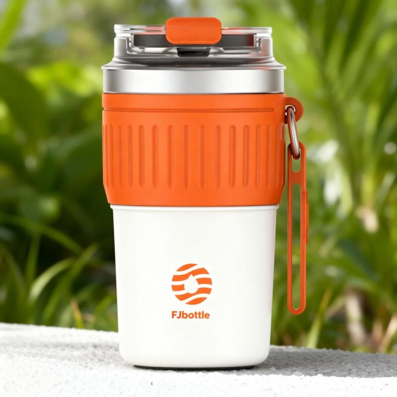 Simita提手咖啡杯不锈钢奶茶杯