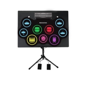 便携式 手卷电子鼓架子鼓架儿童家用初学者打击板可折叠支架可升降