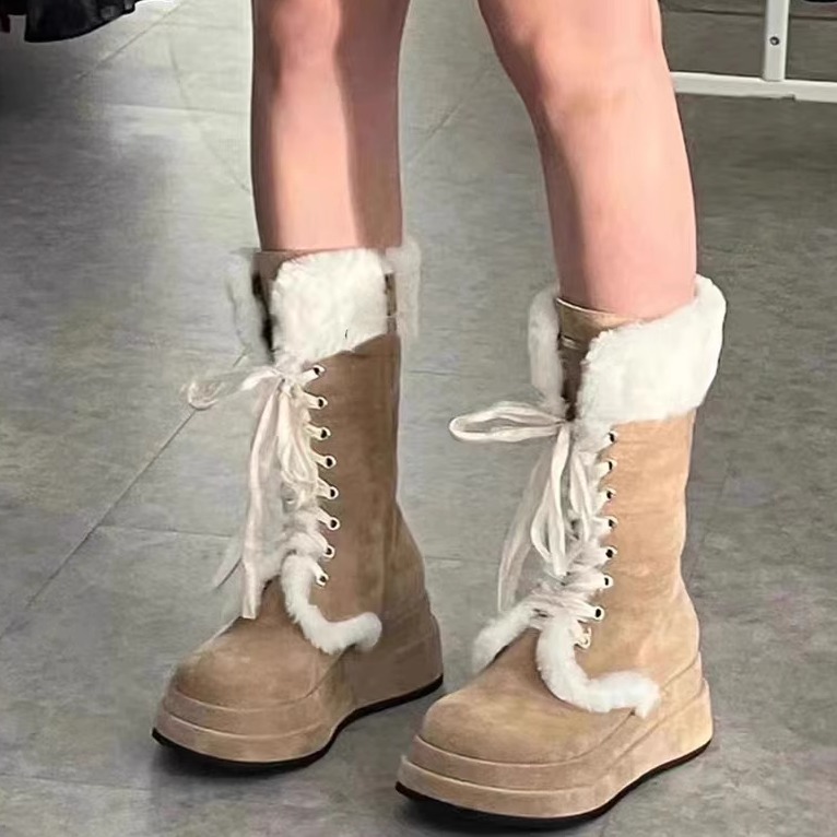 其它雪地靴秋冬中筒靴工厂直销