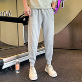 春季新款男士卫裤潮牌宽松哈伦九分束脚男休闲长裤子1003-1A53P58，男装休闲裤，星座1003-1