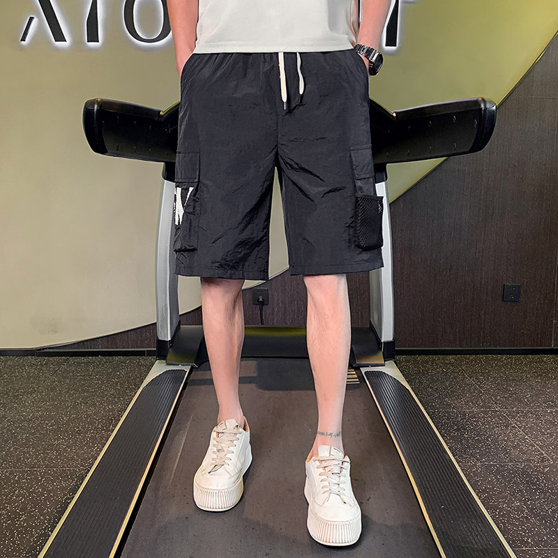 男士工装短裤男生夏季速干超薄五分裤裤子直筒1003-1A38P48,男装休闲裤,星座1003-1