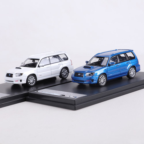 Fiberrun 1:64 斯巴鲁森林人SG9仿真合金汽车模型收藏摆件