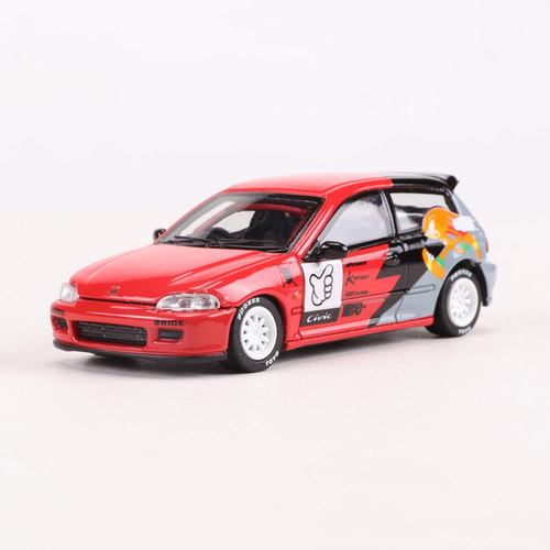 Street Weapon SW 1:64思域Civic 5代EG6 仿真合金汽车模型收藏
