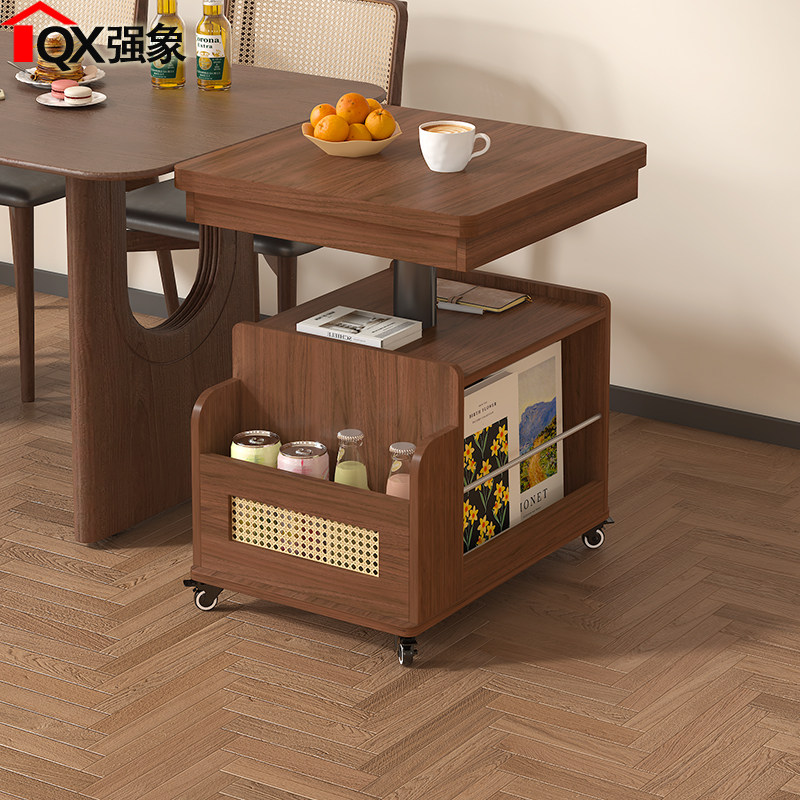 可折叠移动式茶几升降边几多功能折叠餐桌两用沙发边柜可定制J55,住宅家具,升降茶几,淘宝优惠券,粉丝福利购,淘宝优惠卷