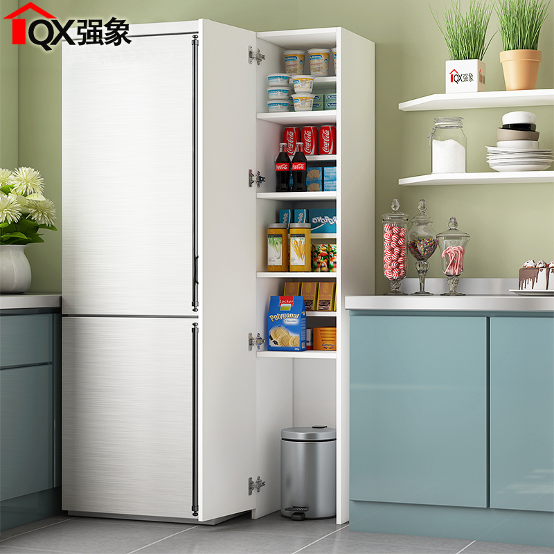 强象靠墙多功能收纳小户型储物柜