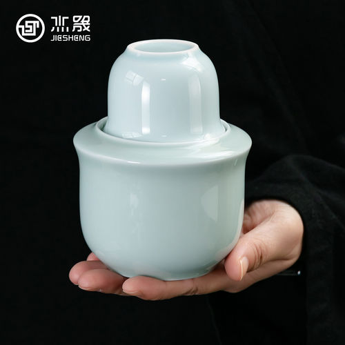 杰晟陶瓷温酒器二两套装