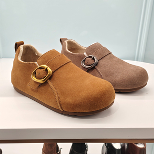 保暖平底舒适百搭勃肯鞋 瑞贝卡女鞋 专柜正品 新款 56ZC2204 2025冬季