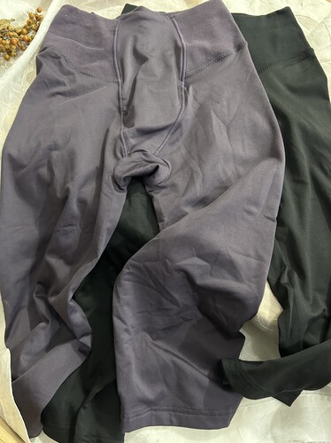 限量余单 外贸高品质 宽腰收腹提臀塑形薄绒保暖女士打底裤5分7分