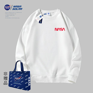 卫衣男女情侣同款 NASA 高街潮牌长袖 胸标美式 SOLAR联名2025秋冬款