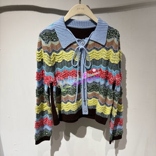 2026春季 针织开衫 新款 代购 Z61034001 专柜正品 飞鸟和新酒女装