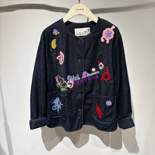 飞鸟和新酒 女装 专柜正品代购 2026春装新款棉衣外套FZ61072030