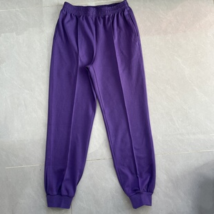 秋冬北京景山学校长裤纯棉束腿男女同款冬款加绒