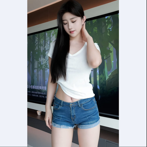 夏季低腰显瘦百搭牛仔短裤