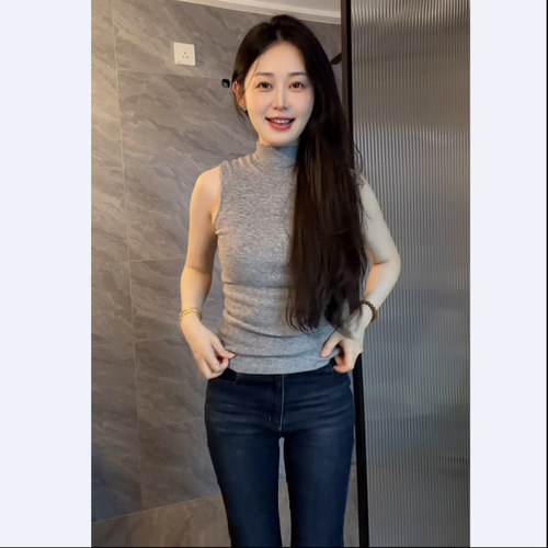 微喇修身显瘦舒适百搭牛仔裤