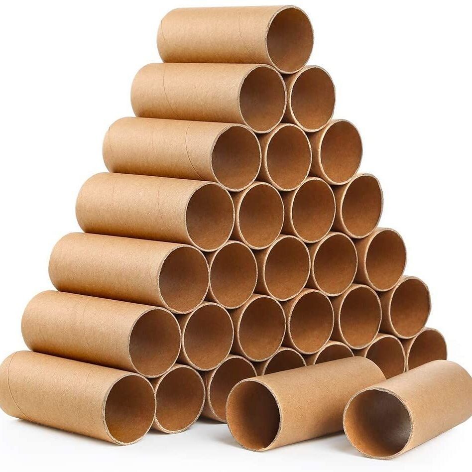 手工制作废物利用变废为宝小学生卷纸芯直筒可裁剪创意自制材料